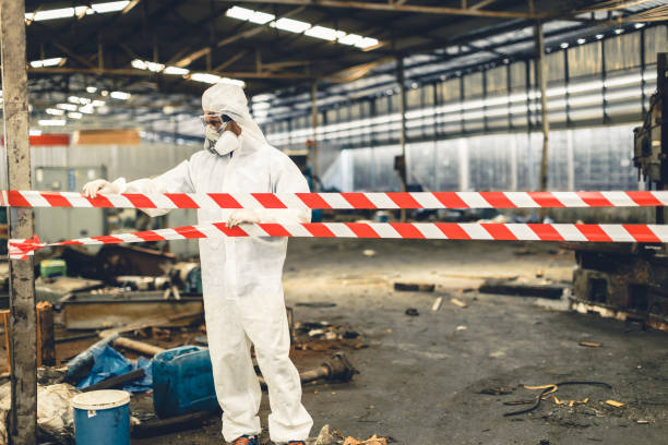 Professional Odor Removal technician working in Waterloo, WI